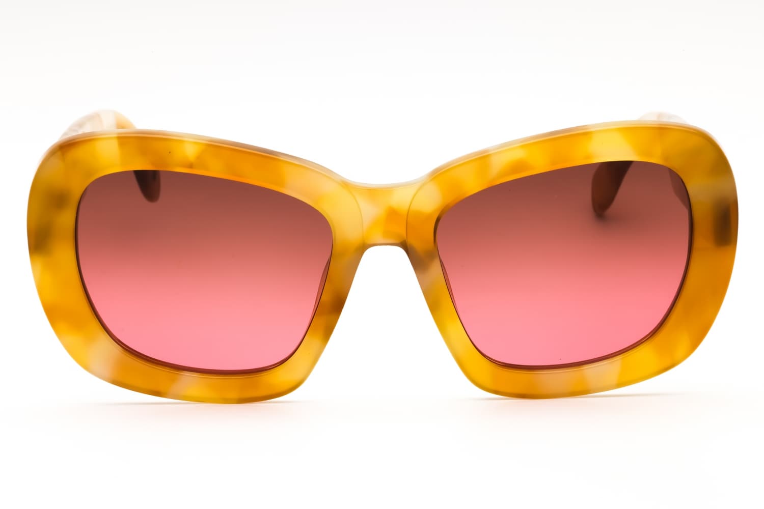 Palm Angels MOON Sunglasses White Havana 54mm Women 2