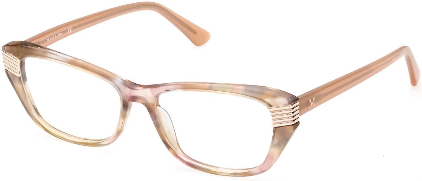 Marciano GM0385 059 Eyeglasses Beige 53mm Women