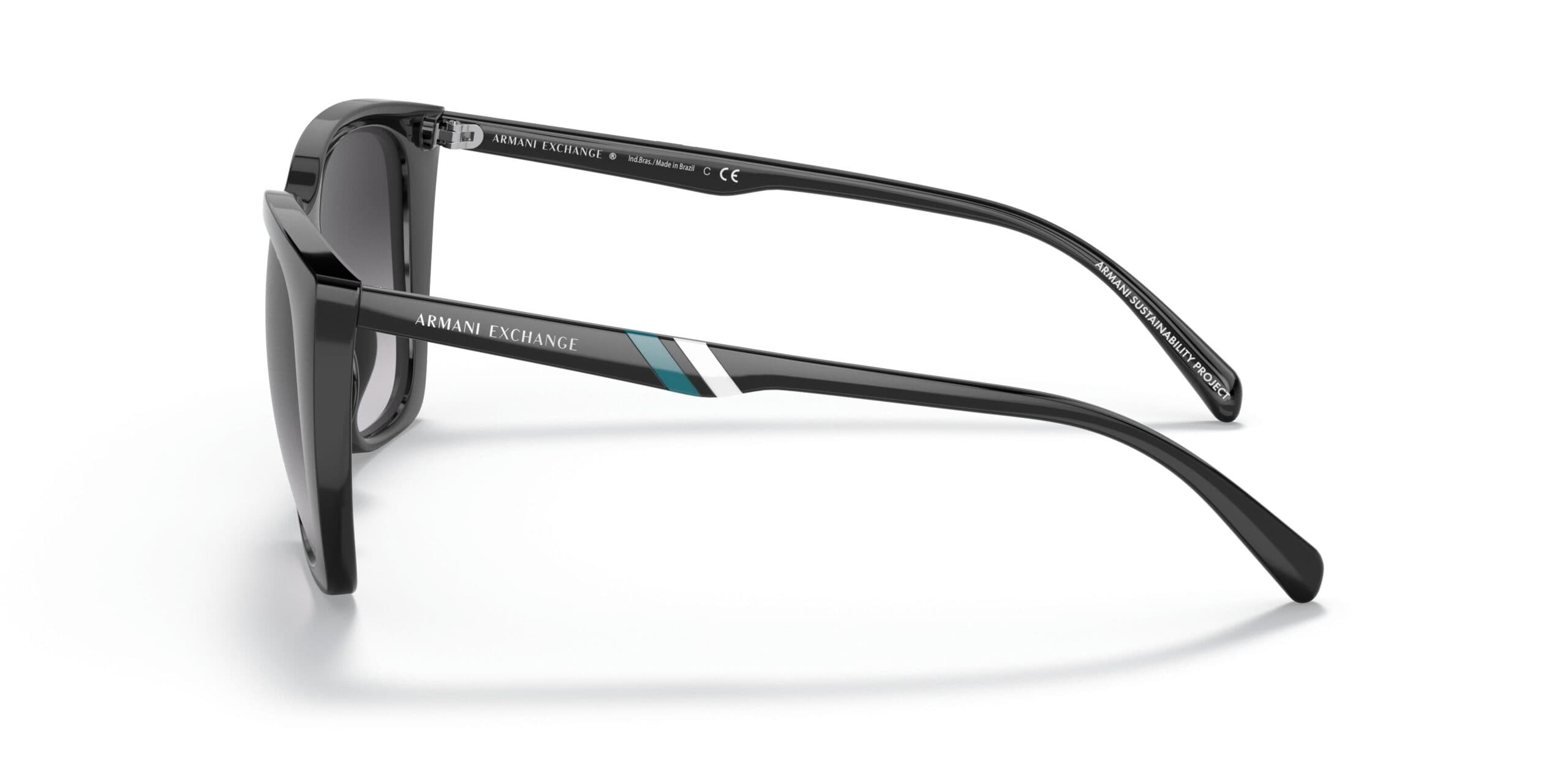 Armani Exchange AX4116SU 81588G Sunglasses Black 53mm Women