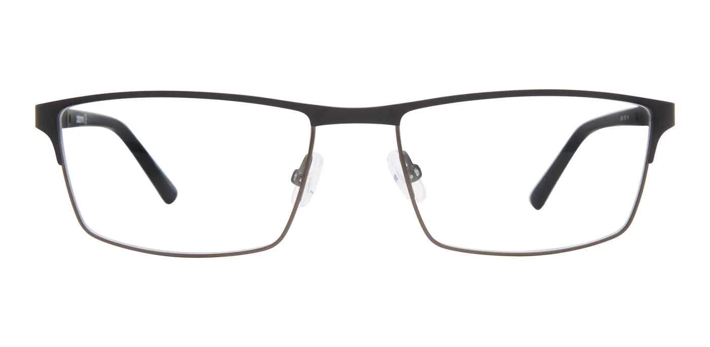 Liz Claiborne CB 264 0KU0 Eyeglasses Matte Blue Ruthenium 55mm Men 2