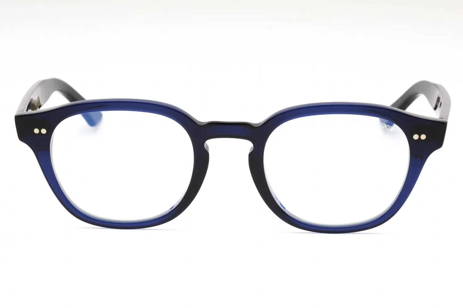 Cutler and Gross CGBB1380 003 Eyeglasses Classic Navy Blue 51mm Men 2