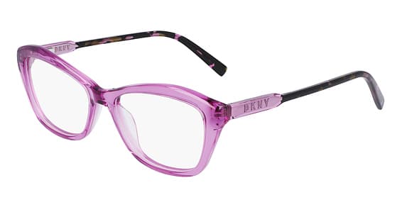 DKNY DK5042 550 Eyeglasses Crystal Orchid 53mm Women