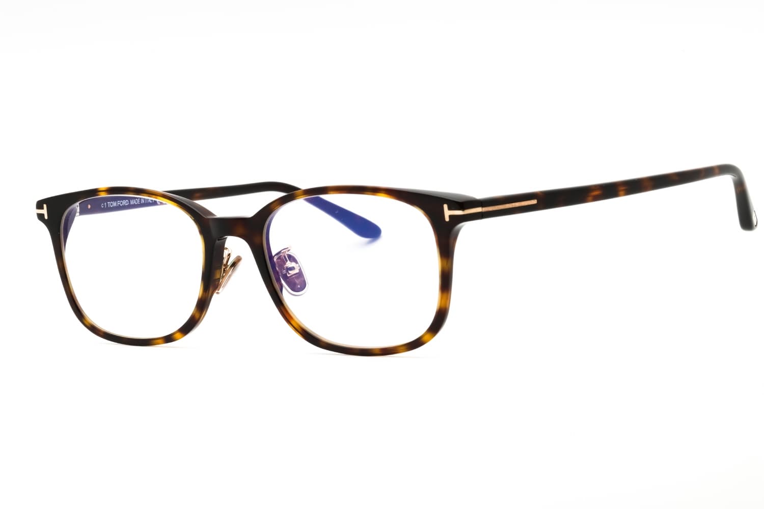 Tom Ford FT5852D-B 052 Eyeglasses Dark Havana 54mm Men