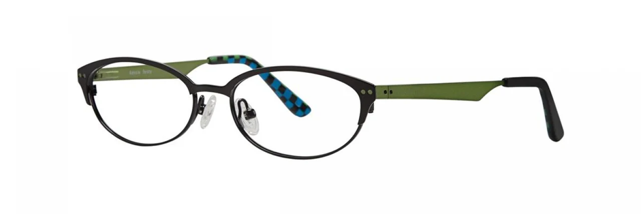 Kensie Feisty Eyeglasses Black 49mm Women