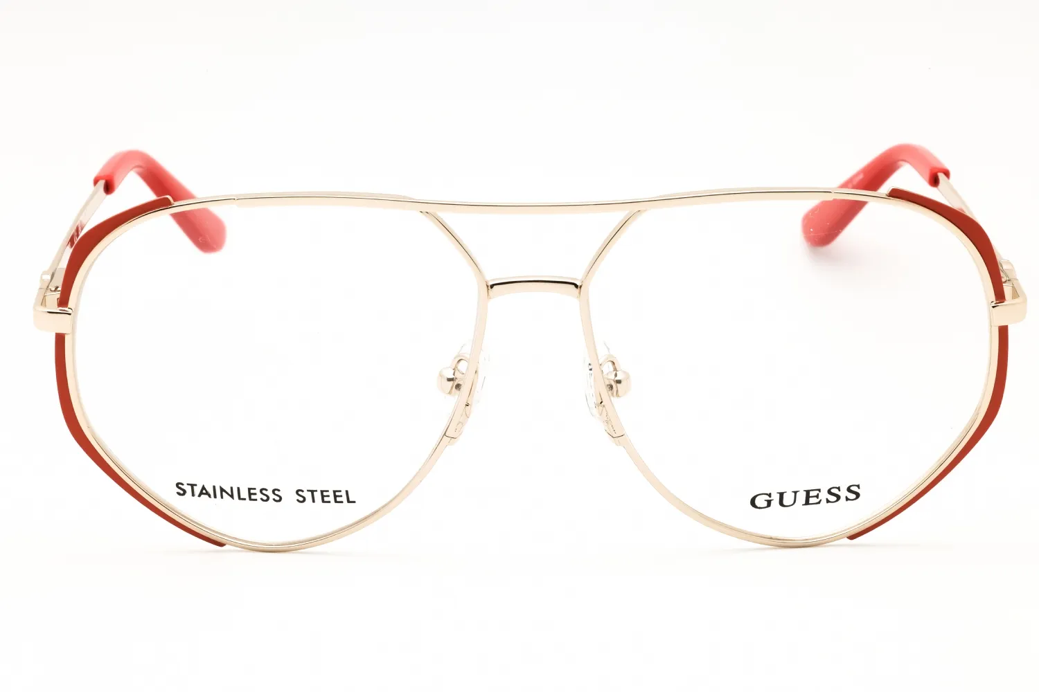 Guess GU50247 043 Eyeglasses Matte Orange 57mm Women 2