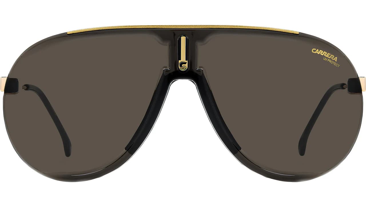 Carrera SUPERCHAMPION 02M2 Sunglasses Black Gold 99mm Men 2