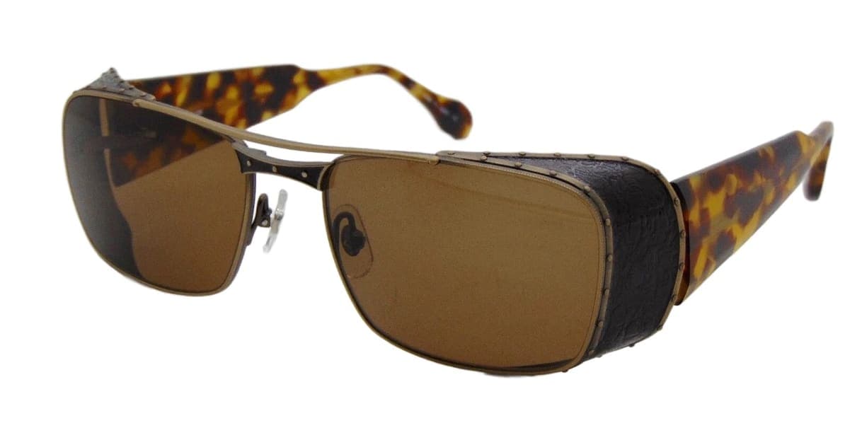 Matsuda M3030 AG Sunglasses Antique Gold 55mm Men