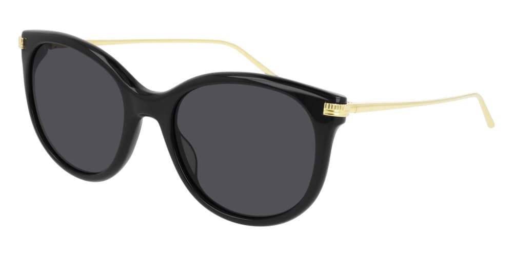 Boucheron BC0101S 001 Sunglasses Black Gold 53mm Women