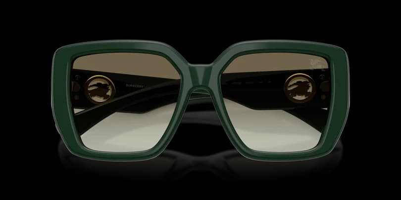 Burberry 0BE4471 42038E Sunglasses Shiny Green 54mm Women 5