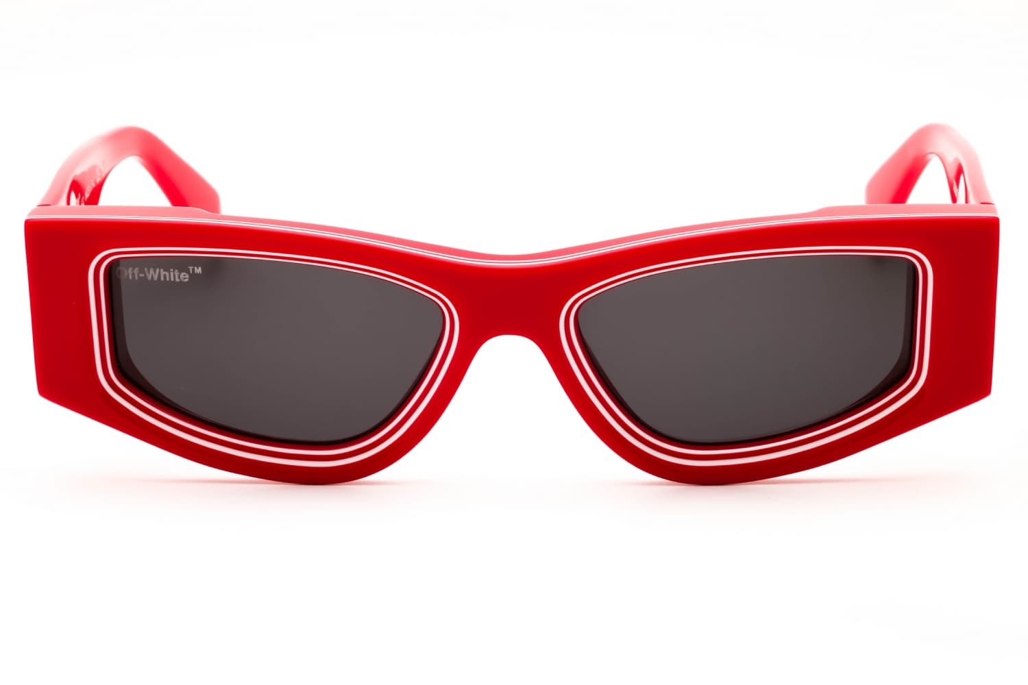 Off White ANDY 12507 Sunglasses Red 53mm Women 2