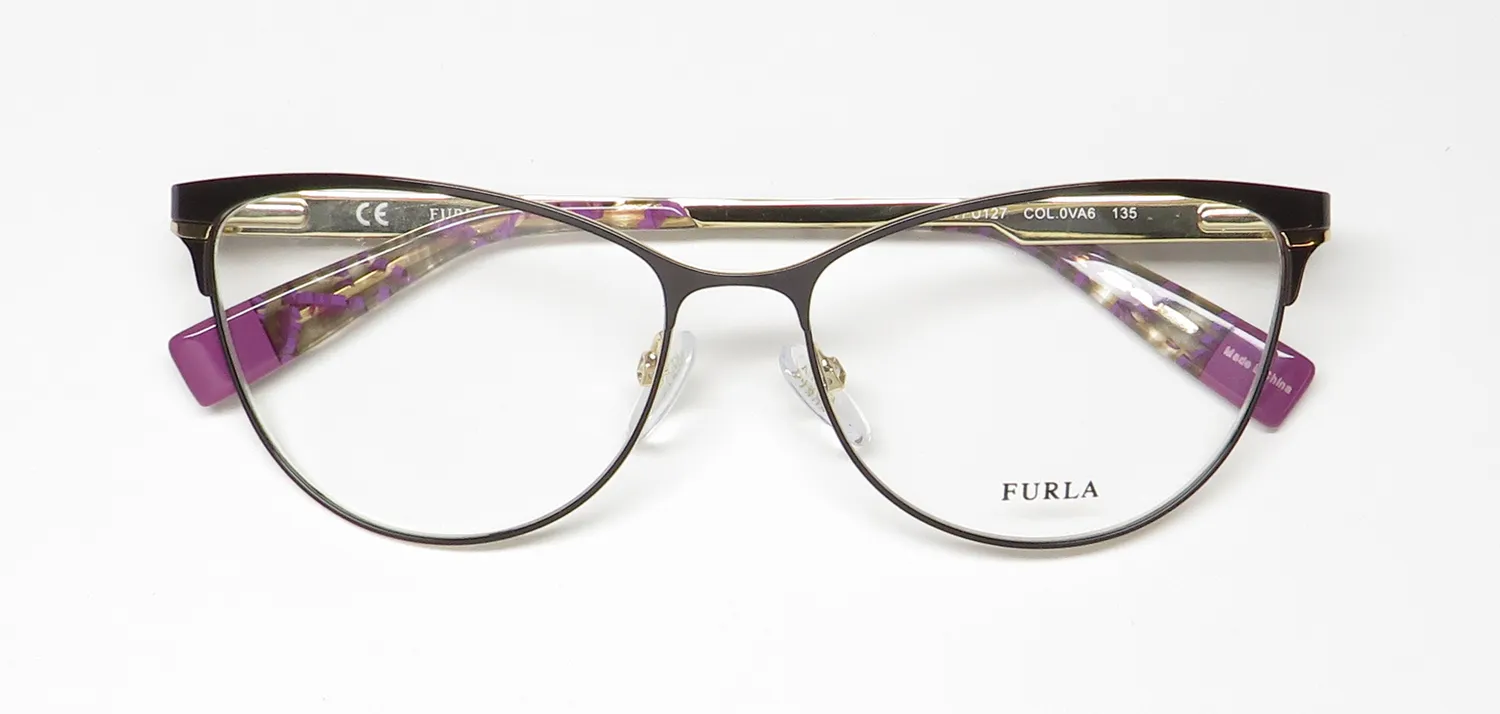 Furla Vfu127 0va6 Eyeglasses Brown 54mm 2