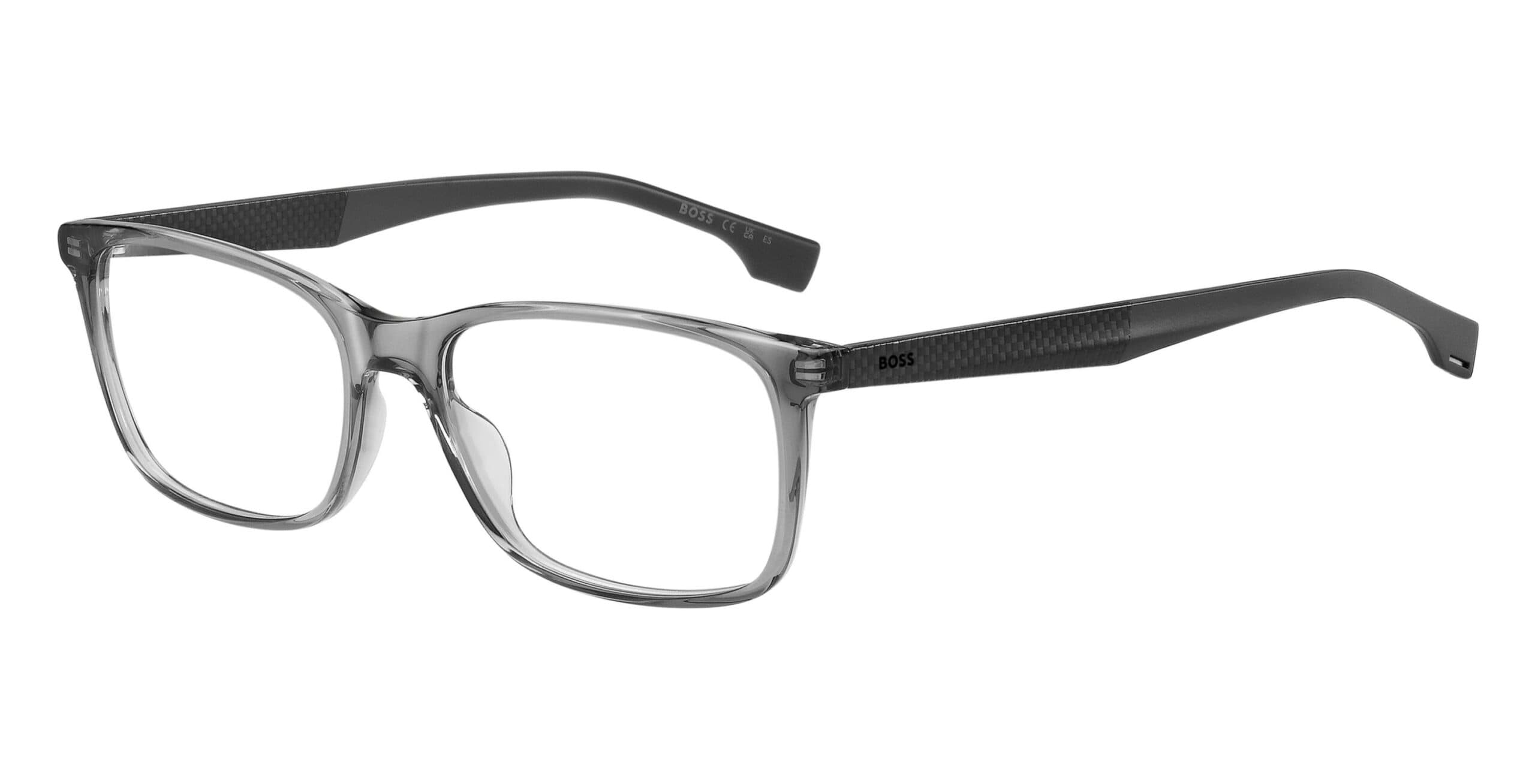 HUGO BOSS 1581 0KB7 Eyeglasses Grey 55mm Men