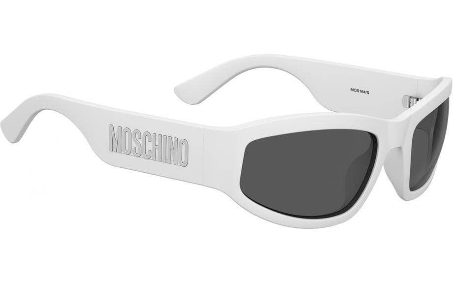 Moschino MOS164/S 06HT Sunglasses Matte White 60mm Men 4