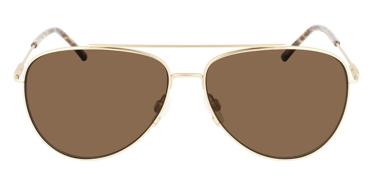 Zeiss ZS22107SP 717 Sunglasses Satin Gold 59mm Men 2