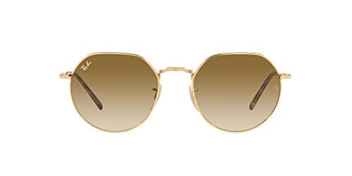 Ray-Ban RB3565 JACK 001/51 RB3565 Sunglasses Gold 145mm Unisex