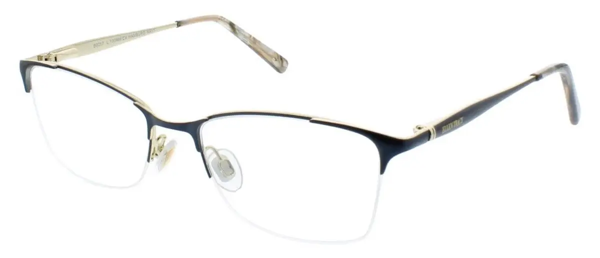 Ellen Tracy Hamburg Eyeglasses Navy 50mm Women