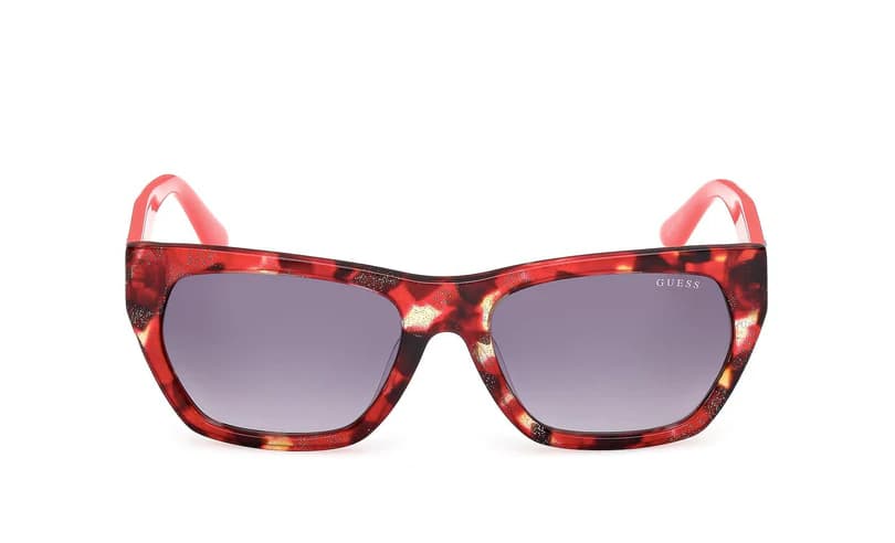 Guess GU00203H 54B Sunglasses Red Havana 56mm Women 2