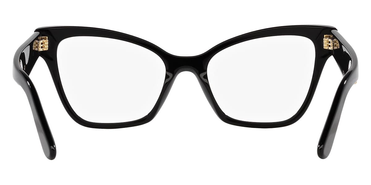 Dolce & Gabbana DG3369 501 Eyeglasses Black 52mm Women 4