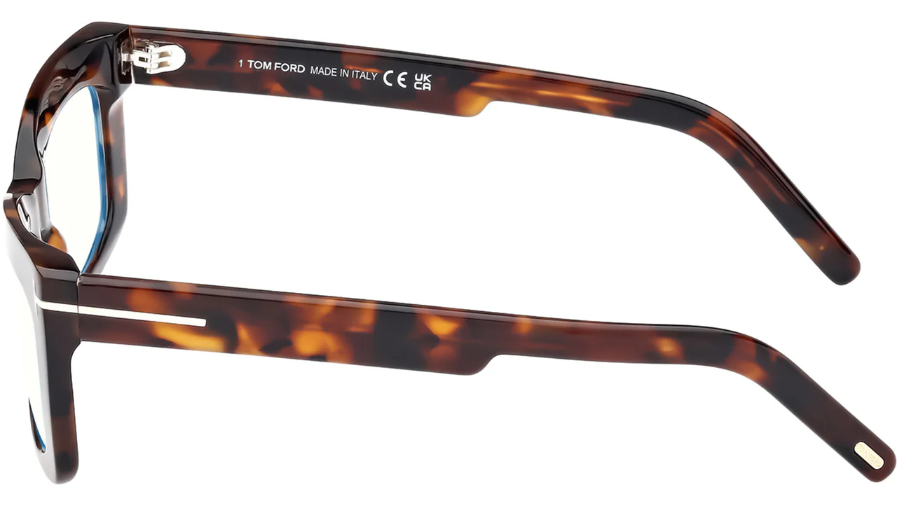 Tom Ford FT5966B 052 Eyeglasses Dark Havana 55mm Women 4
