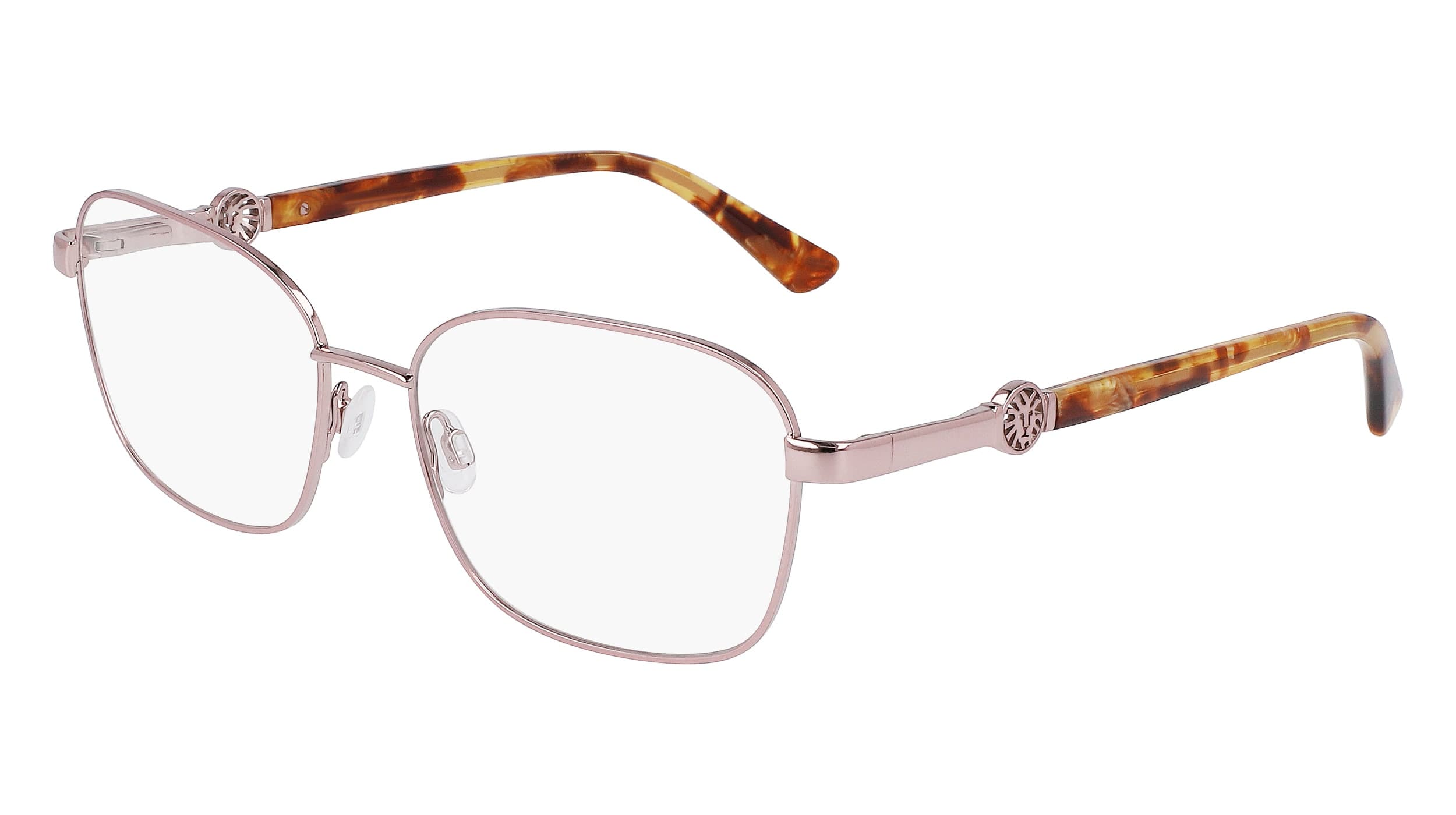 Anne Klein AK5103 770 Eyeglasses Rose Gold 56mm Women