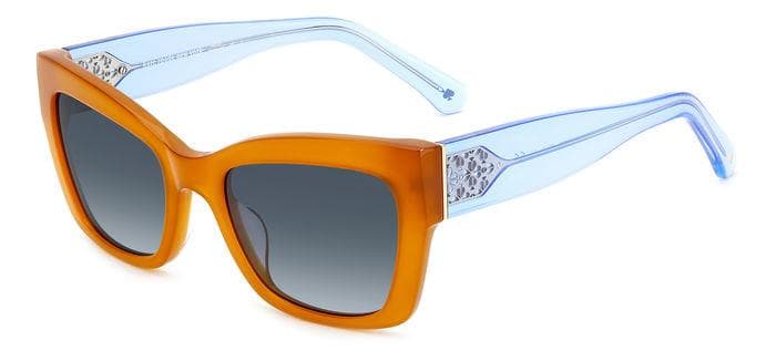 Kate Spade VALERIA/S 009Q Sunglasses Frosted Brown 53mm Women