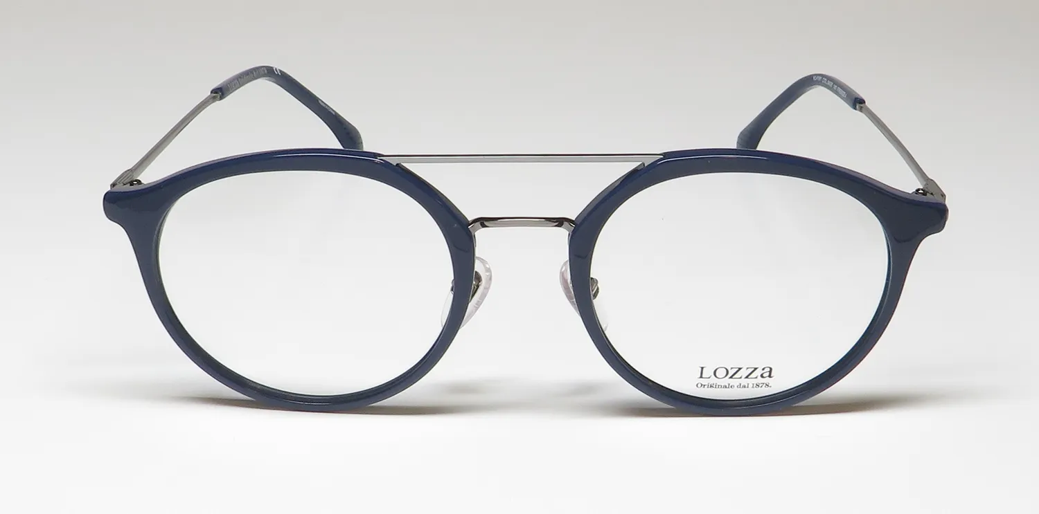 Lozza Vl4181 04g5 Eyeglasses Blue 50mm 3