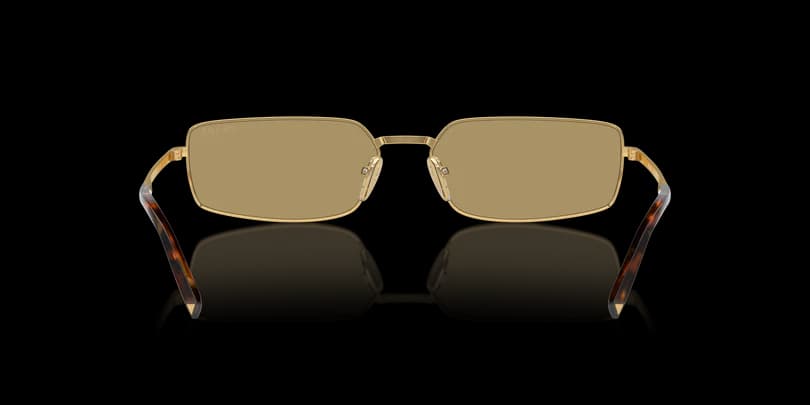 Prada 0PR A60S 5AK70G Sunglasses Gold 59mm Unisex 4