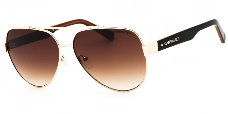Kenneth Cole KC00034 32F Sunglasses Gold 60mm Men