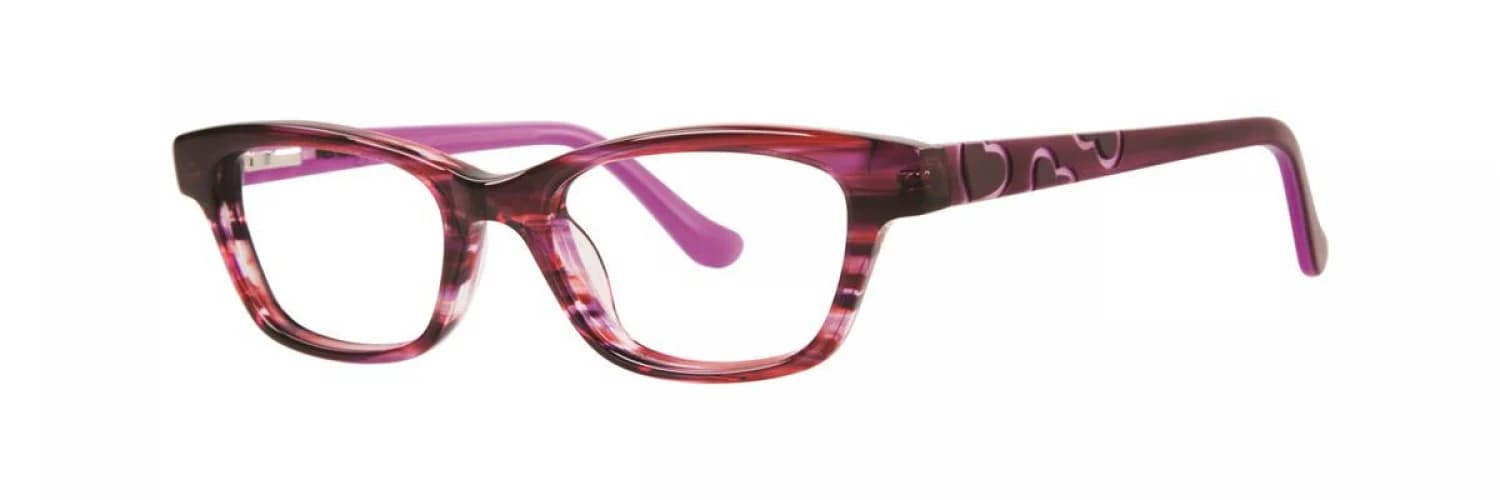Kensie Dancing Eyeglasses Magenta 48mm Kids