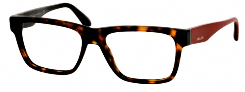 Prada VPR 16R 2AU-1O1 Eyeglasses Multicolor 53mm Unisex