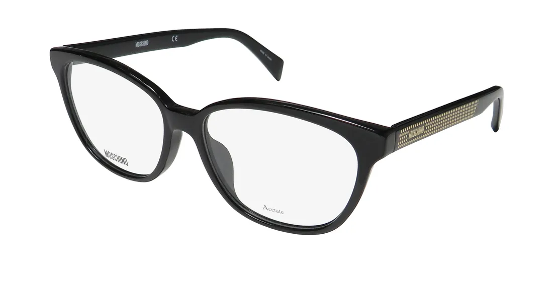 Moschino 527/F 807 Eyeglasses Black 53mm
