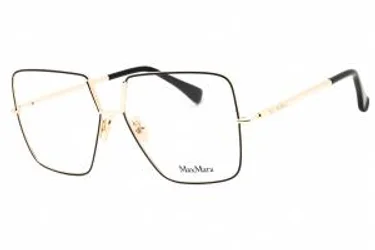 Max Mara MM5120 001 Eyeglasses Shiny Black 55mm