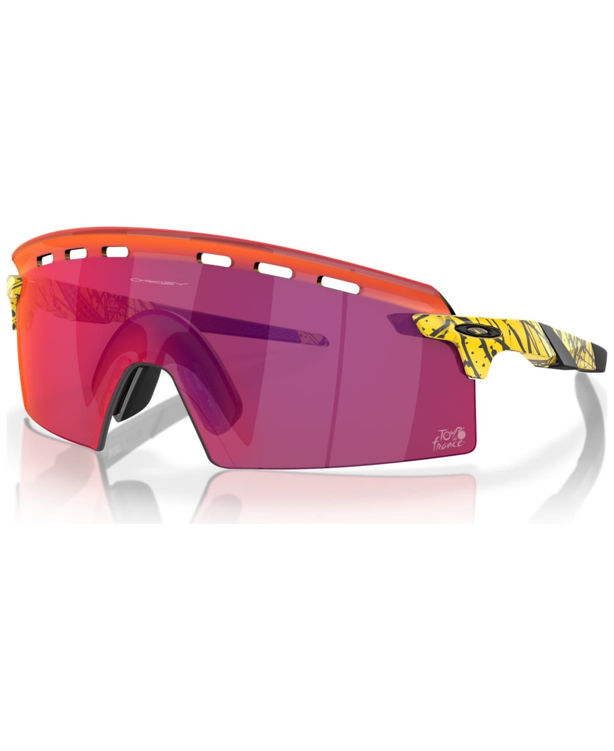 Oakley Encoder Strike Vented OO9235-0739 OO9235 Sunglasses Multicolor 123mm Men