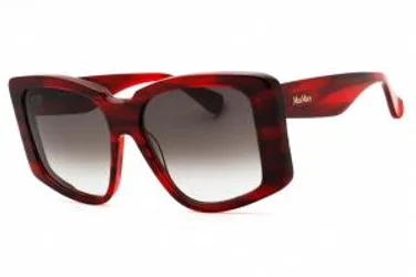 Max Mara MM0098 66B Sunglasses Shiny Red 57mm