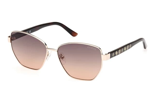 Guess GU00102 32F Sunglasses Gold 56mm Women