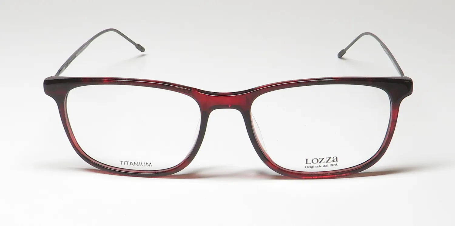Lozza Vl4172 06bx Eyeglasses Red Tortoise 55mm 3