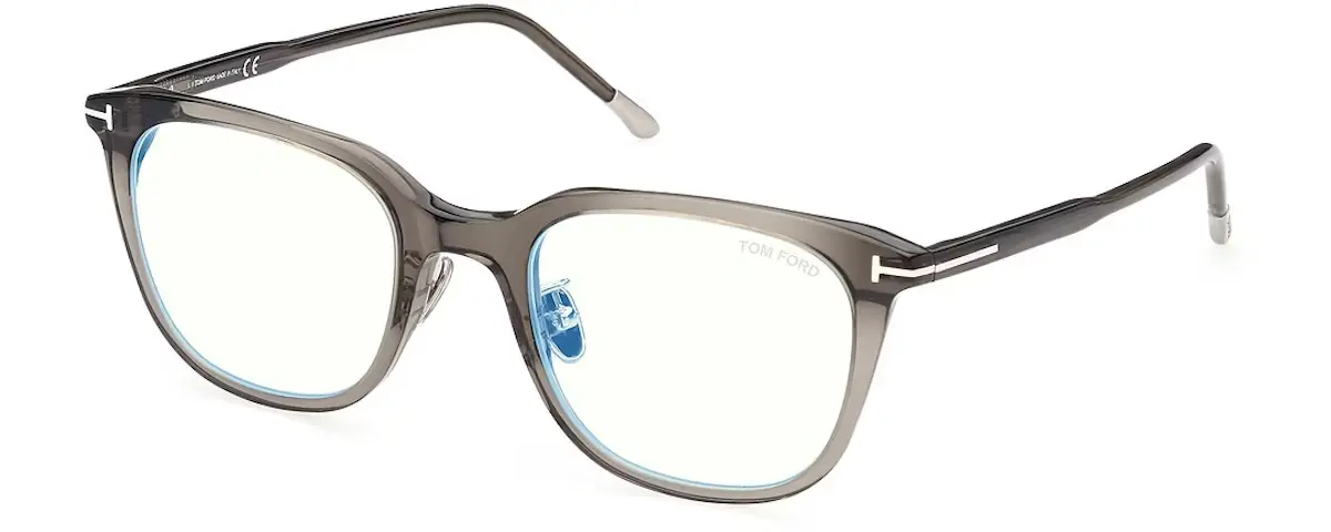 Tom Ford FT5776D-B 020 Eyeglasses Grey 53mm Men