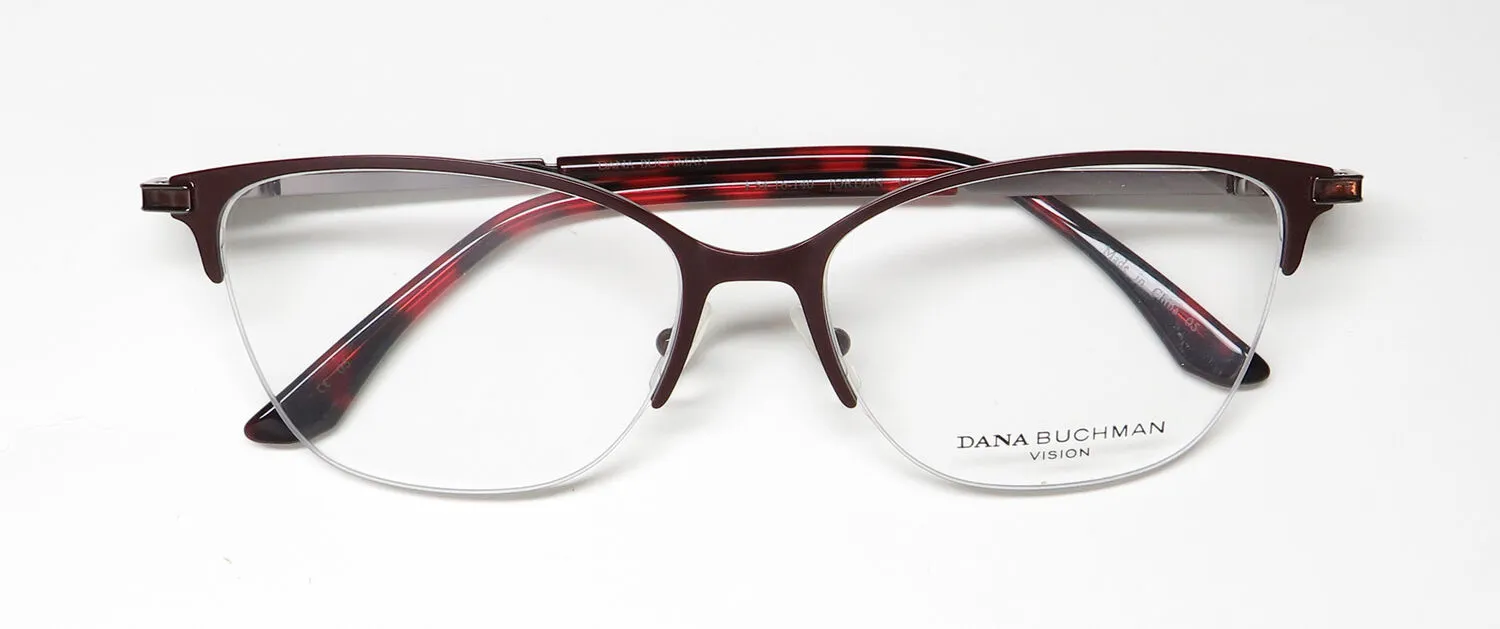 Dana Buchman Jordan cy Eyeglasses Cranberry 54mm 2