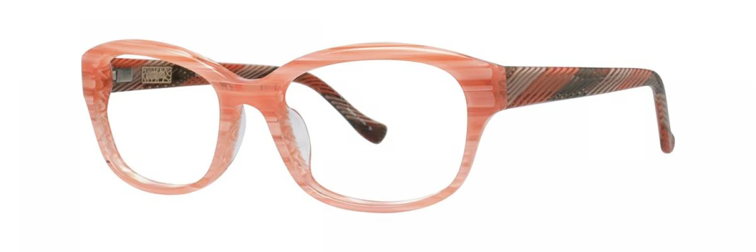 Kensie Horizon Eyeglasses Peach 50mm Women
