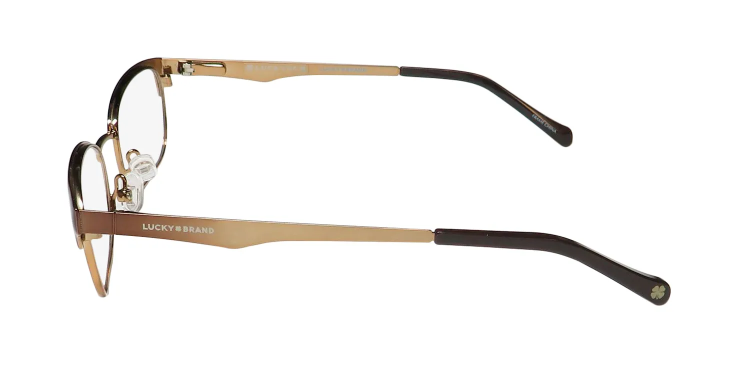 Lucky Brand D703 brown Eyeglasses Brown 46mm 4