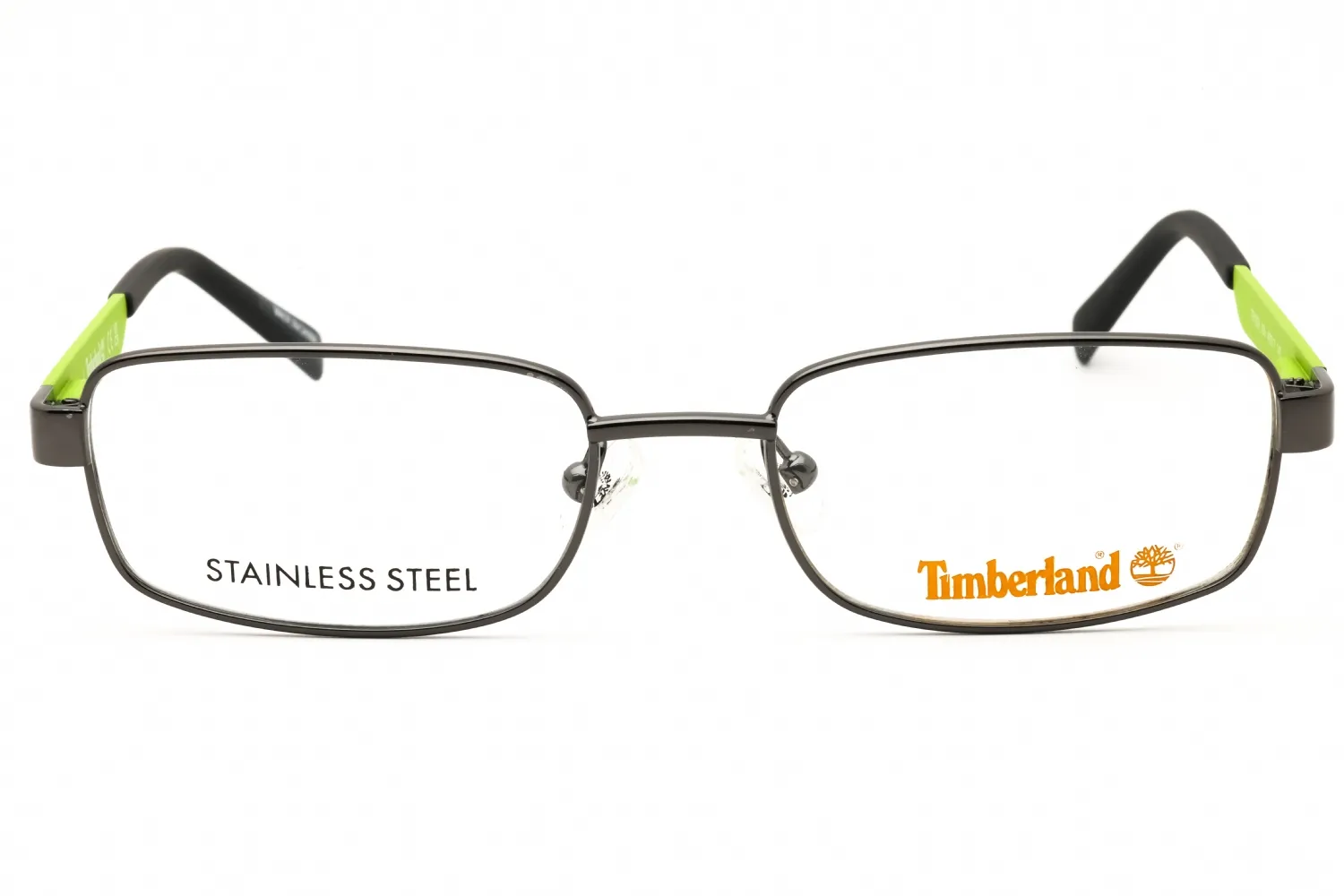 Timberland TB1828 006 Eyeglasses Shiny Dark Nickeltin 49mm Men 2