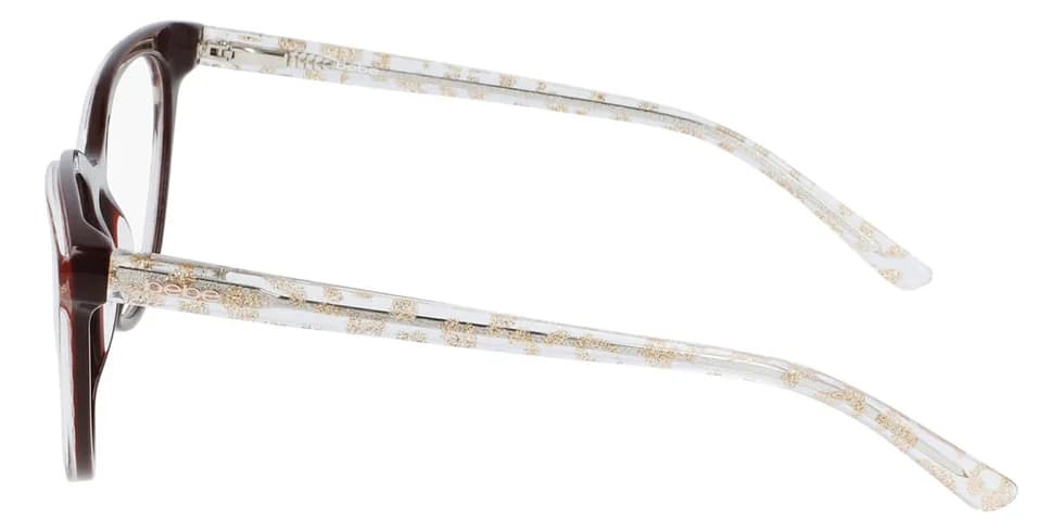 Bebe BB5189 610 Eyeglasses Burgundy 55mm Women 3