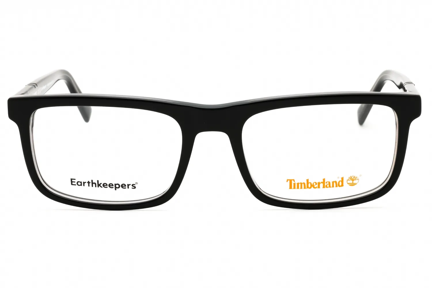 Timberland TB50023 001 Eyeglasses Shiny Black 55mm Men 2