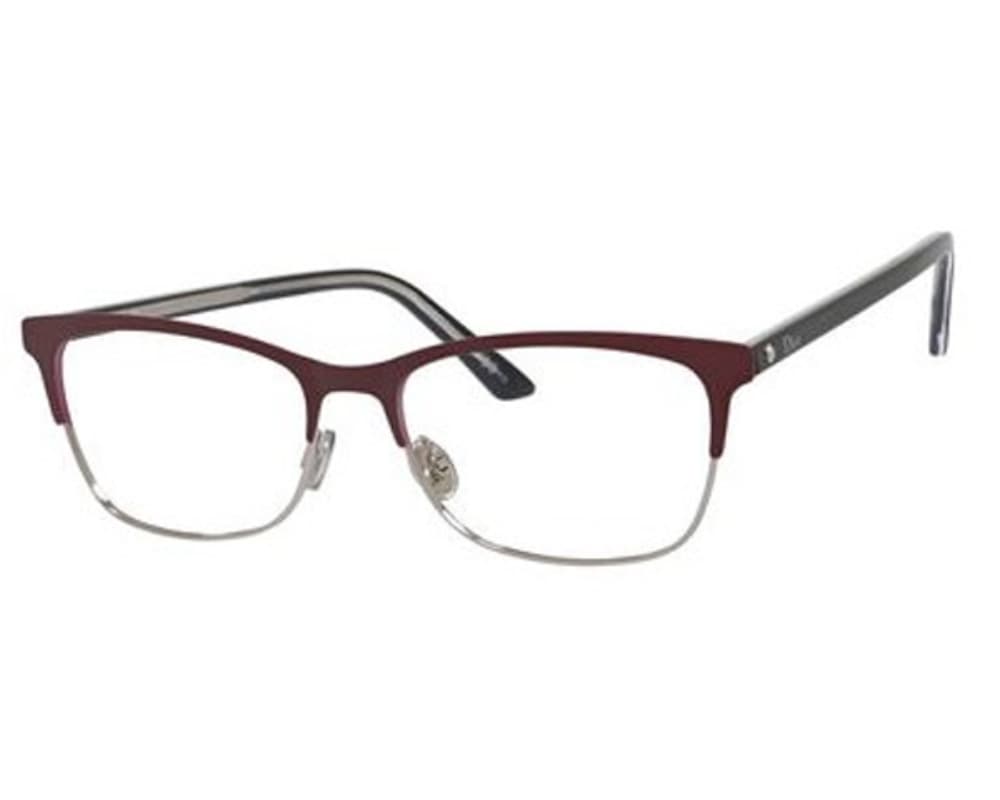Dior Montaigne 32 SF2 Eyeglasses Burgundy 55mm Women
