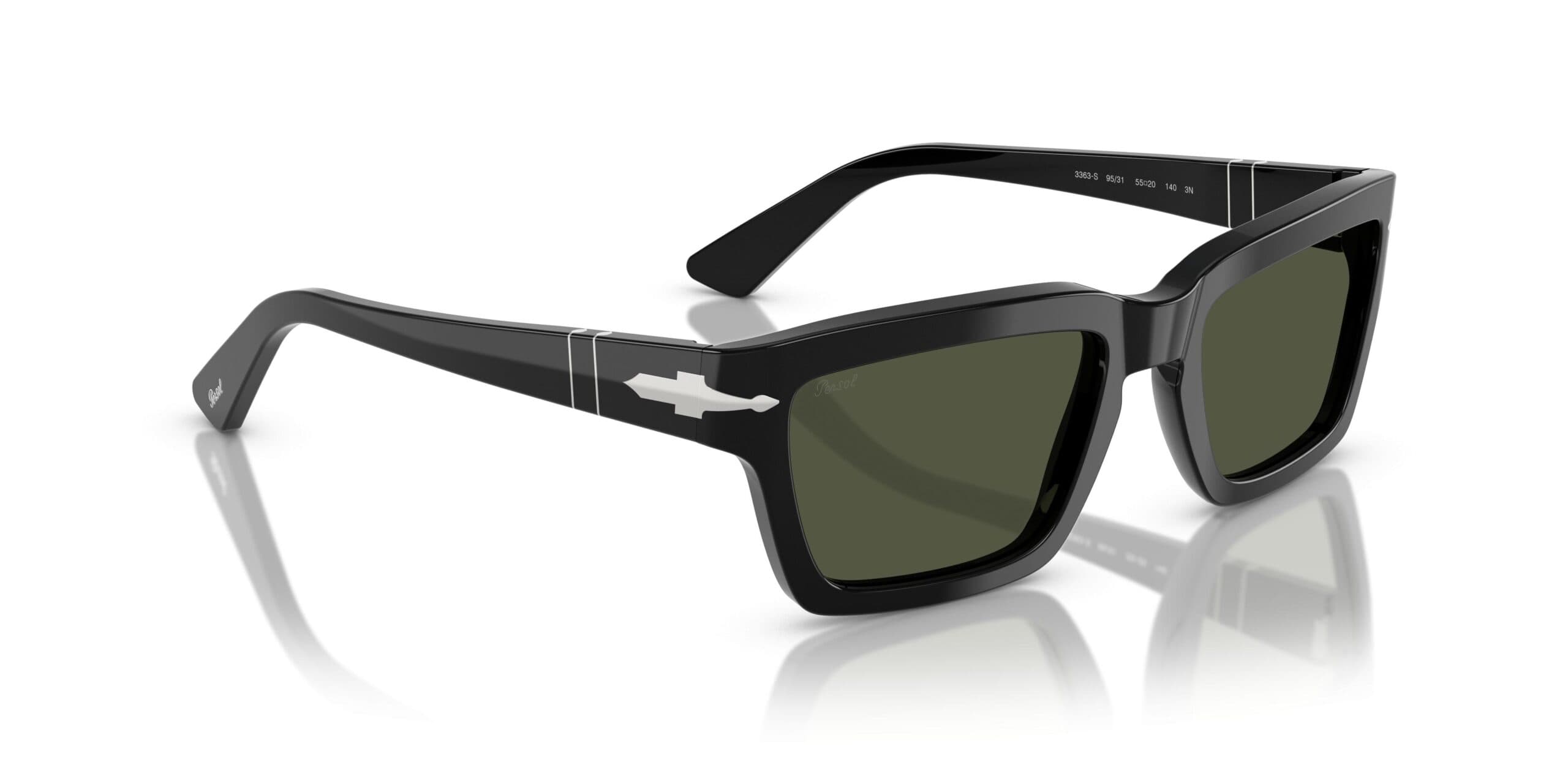 Persol PO3363S 95/31 Sunglasses Black 57mm Men 5