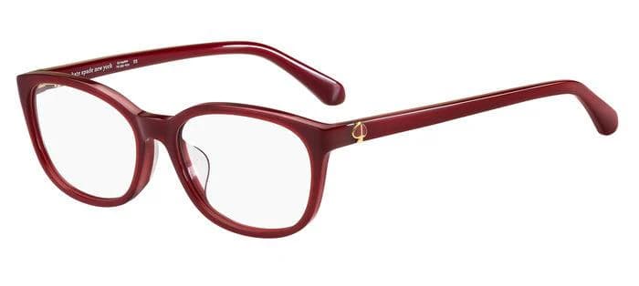 Kate Spade TRULEE/F 06K3 Eyeglasses Burgundy Gold 52mm Women