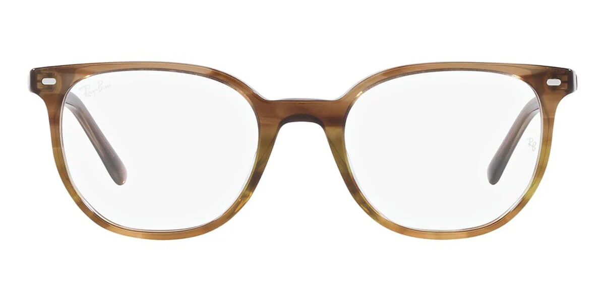 Ray-Ban RB5397 Elliot 8255 Eyeglasses Green Brown 50mm Men 2