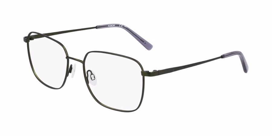 Flexon H6070 304 Eyeglasses Matte Moss 53mm Men
