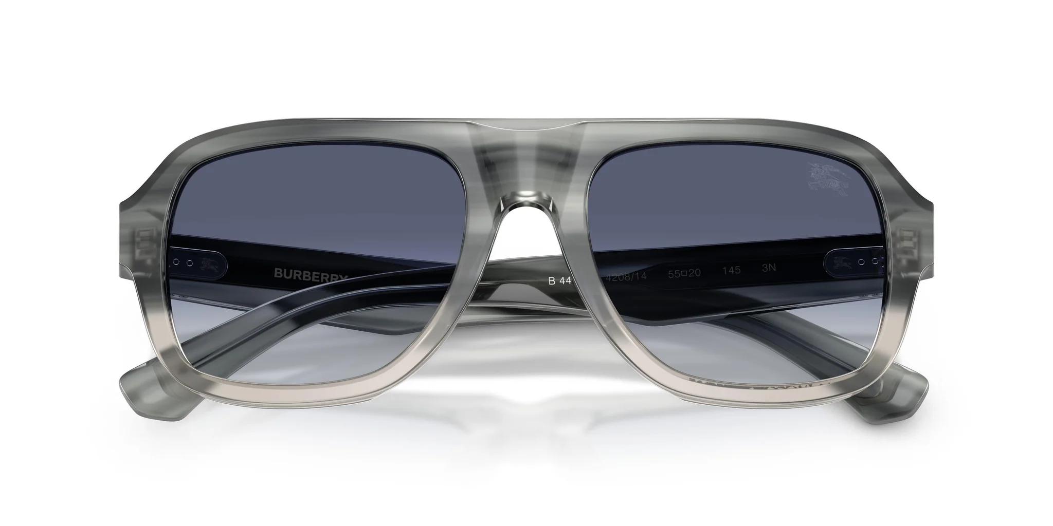 Burberry 0BE4478 420814 Sunglasses Striato Grey 55mm Men 5