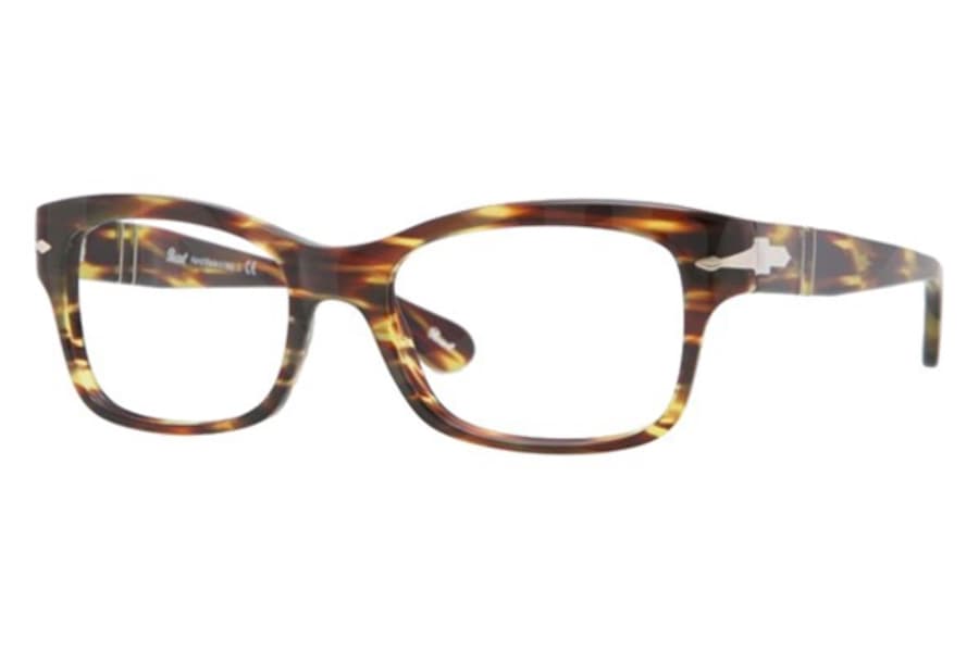 Persol 3054-V 938 Eyeglasses Brown 53mm Men